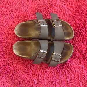 Mocha Birkenstock Arizona Sandals